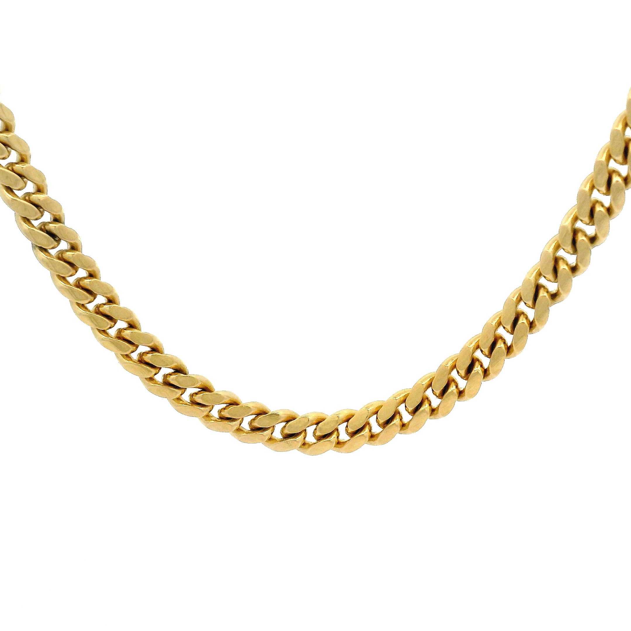 10k Solid Cuban Chain 3mm